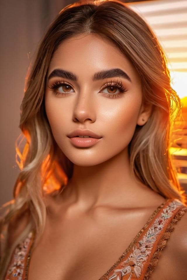 Realistic AI character portrait from the Channel AI public image feed